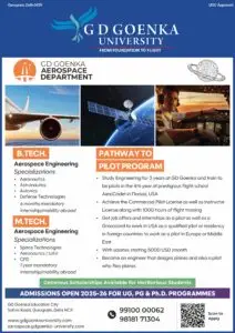 Aerospace Programs One Page Flyer